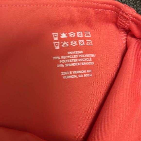 Reformation Eco move High Rise Legging in hot coral XS - Picture 6 of 7